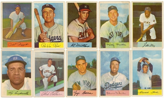 1954 Bowman Baseball Complete Set (224) 